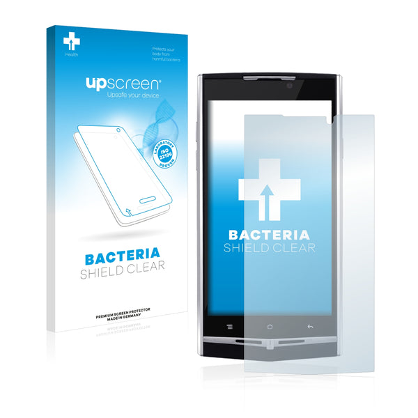 upscreen Bacteria Shield Clear Premium Antibacterial Screen Protector for Uhans U100