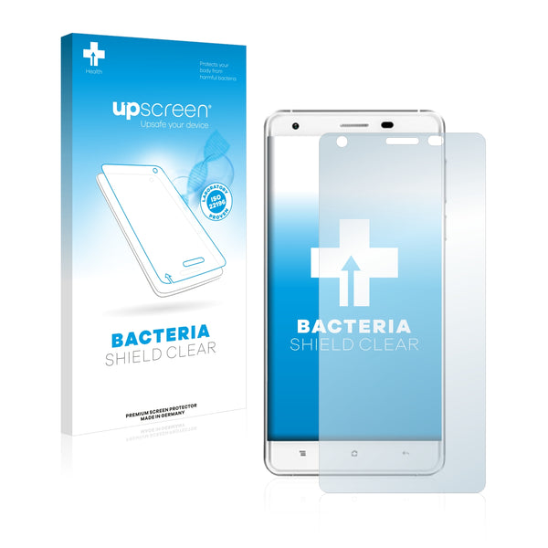 upscreen Bacteria Shield Clear Premium Antibacterial Screen Protector for Oukitel K6000 Pro