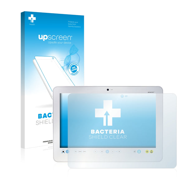 upscreen Bacteria Shield Clear Premium Antibacterial Screen Protector for Bewatec MediStream (15)