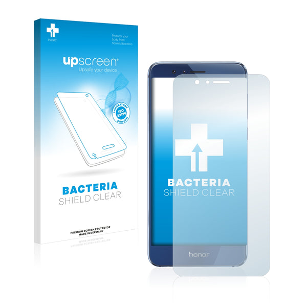 upscreen Bacteria Shield Clear Premium Antibacterial Screen Protector for Honor 8