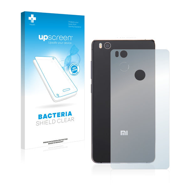 upscreen Bacteria Shield Clear Premium Antibacterial Screen Protector for Xiaomi Mi4s (Back)