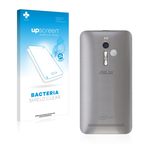 upscreen Bacteria Shield Clear Premium Antibacterial Screen Protector for Asus ZenFone 2 ZE551ML (Camera)