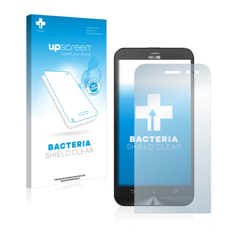 upscreen Bacteria Shield Clear Premium Antibacterial Screen Protector for Asus ZenFone Go ZB452KG