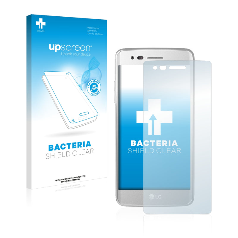 upscreen Bacteria Shield Clear Premium Antibacterial Screen Protector for LG Aristo