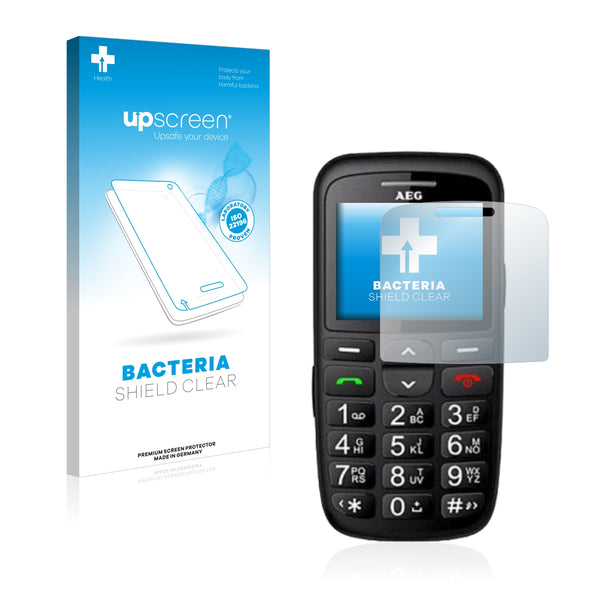 upscreen Bacteria Shield Clear Premium Antibacterial Screen Protector for AEG SM315