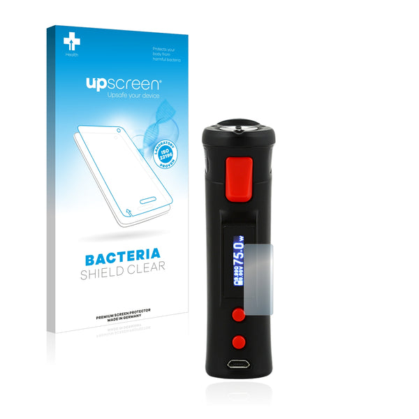 upscreen Bacteria Shield Clear Premium Antibacterial Screen Protector for Vaporesso Target Pro