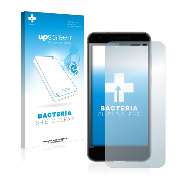 upscreen Bacteria Shield Clear Premium Antibacterial Screen Protector for Oukitel K7000