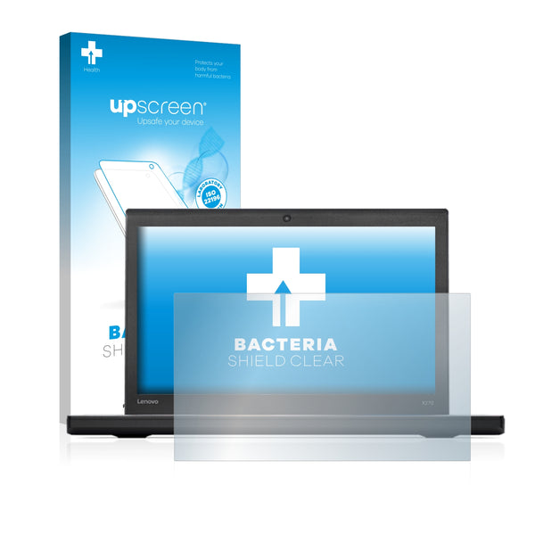 upscreen Bacteria Shield Clear Premium Antibacterial Screen Protector for Lenovo ThinkPad X270