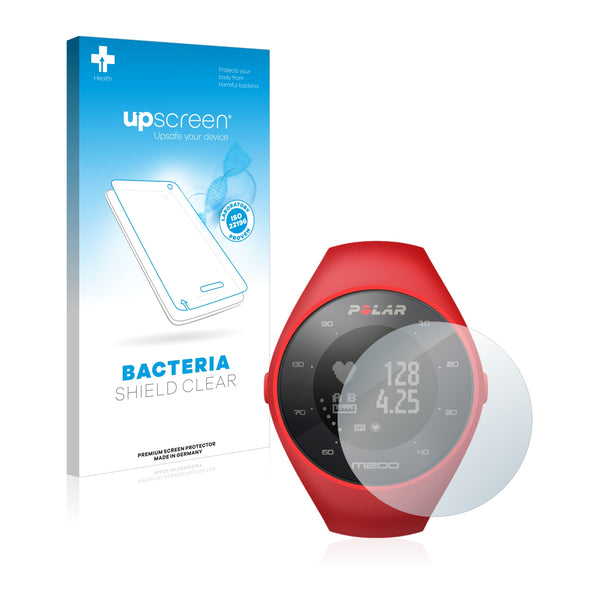upscreen Bacteria Shield Clear Premium Antibacterial Screen Protector for Polar M200