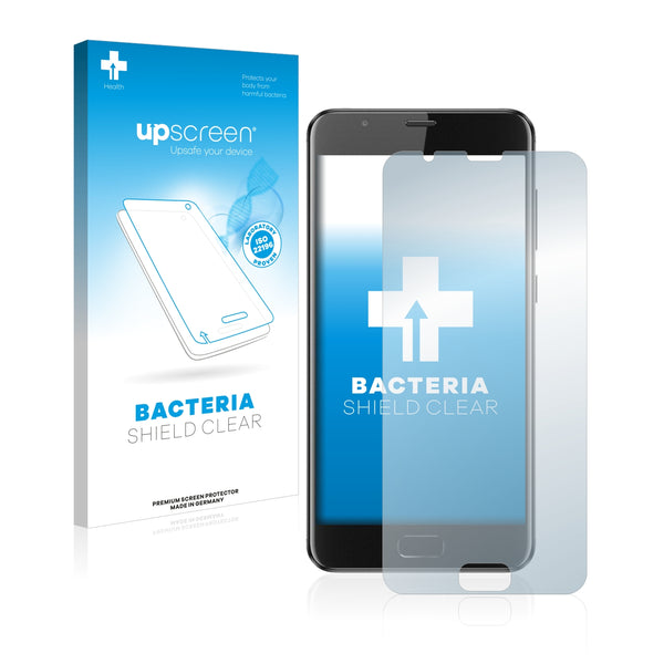 upscreen Bacteria Shield Clear Premium Antibacterial Screen Protector for Asus X015D