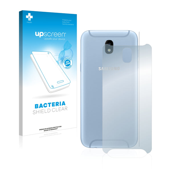 upscreen Bacteria Shield Clear Premium Antibacterial Screen Protector for Samsung Galaxy J5 2017 (Back)