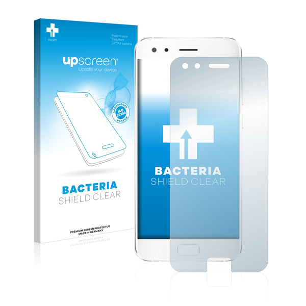 upscreen Bacteria Shield Clear Premium Antibacterial Screen Protector for Asus ZenFone 4 Pro ZS551KL