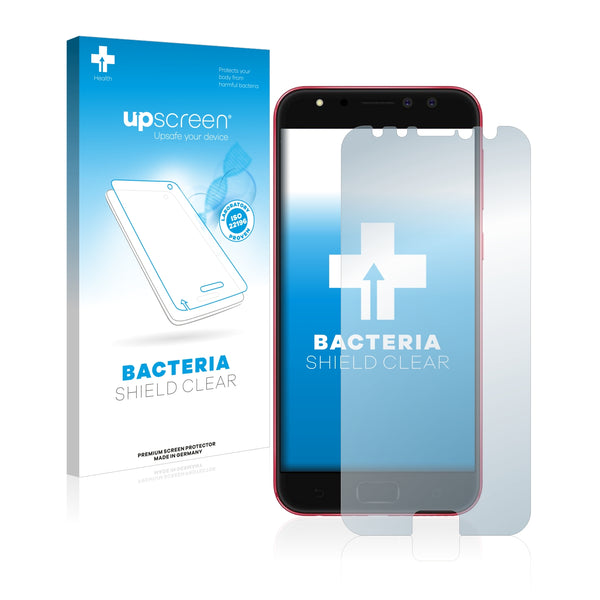 upscreen Bacteria Shield Clear Premium Antibacterial Screen Protector for Asus ZenFone 4 Selfie Pro ZD552KL