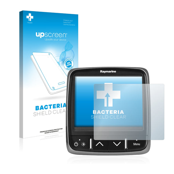 upscreen Bacteria Shield Clear Premium Antibacterial Screen Protector for Raymarine i70