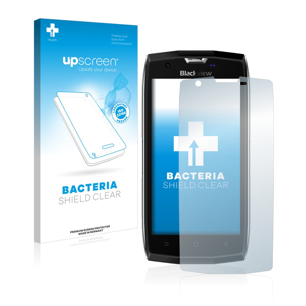upscreen Bacteria Shield Clear Premium Antibacterial Screen Protector for Blackview BV7000
