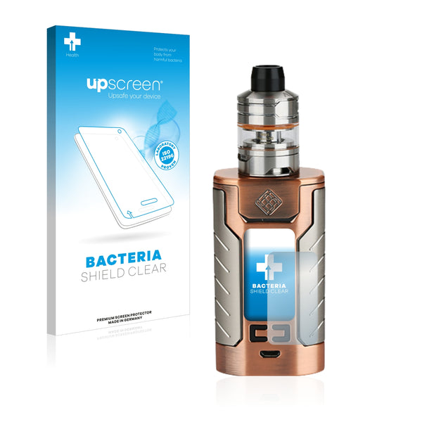 upscreen Bacteria Shield Clear Premium Antibacterial Screen Protector for Wismec Sinuous FJ200
