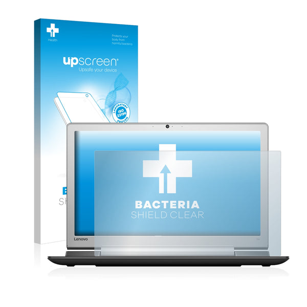 upscreen Bacteria Shield Clear Premium Antibacterial Screen Protector for Lenovo IdeaPad 700 (17.3)