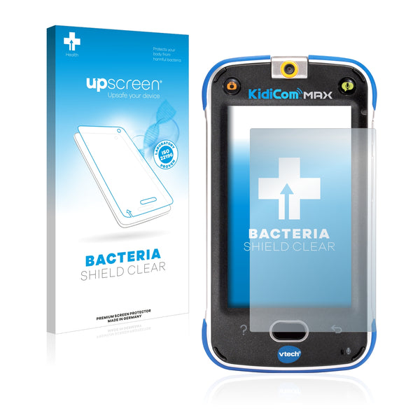 upscreen Bacteria Shield Clear Premium Antibacterial Screen Protector for Vtech Kidicom Max