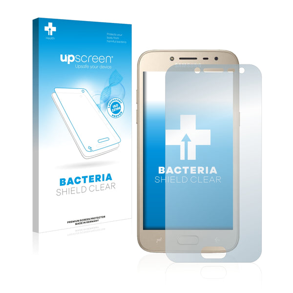 upscreen Bacteria Shield Clear Premium Antibacterial Screen Protector for Samsung Galaxy J2 Pro 2018