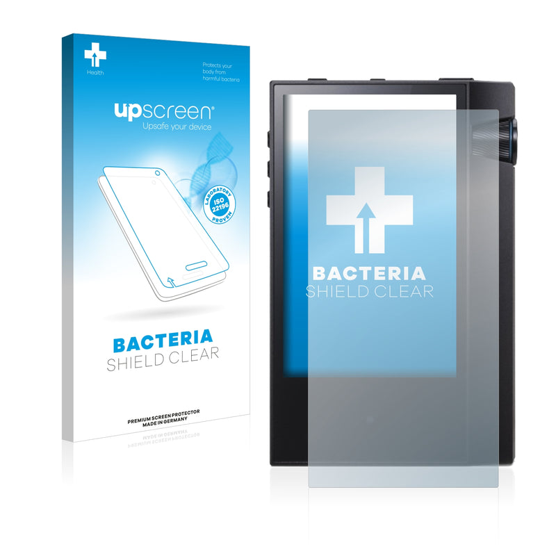 upscreen Bacteria Shield Clear Premium Antibacterial Screen Protector for Astell&Kern AK70 MKII