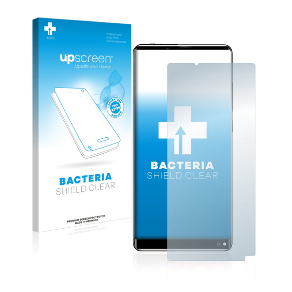 upscreen Bacteria Shield Clear Premium Antibacterial Screen Protector for Oukitel Mix 2