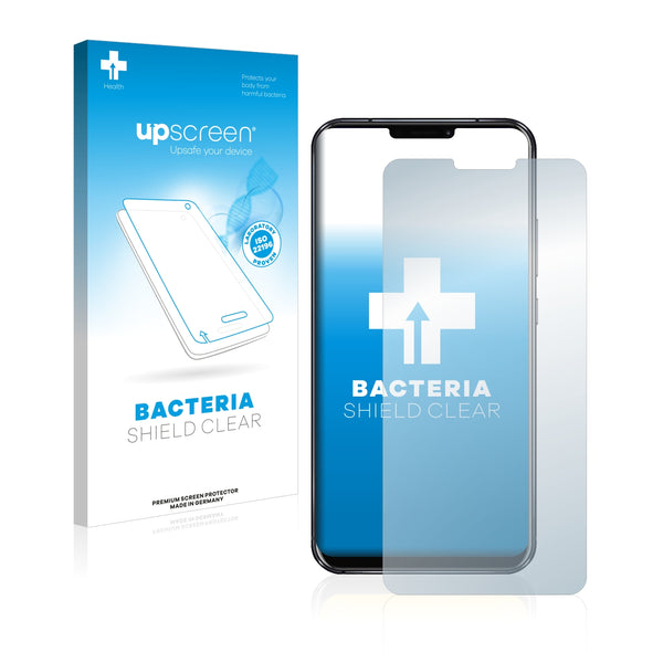 upscreen Bacteria Shield Clear Premium Antibacterial Screen Protector for Asus ZenFone 5z ZS620KL