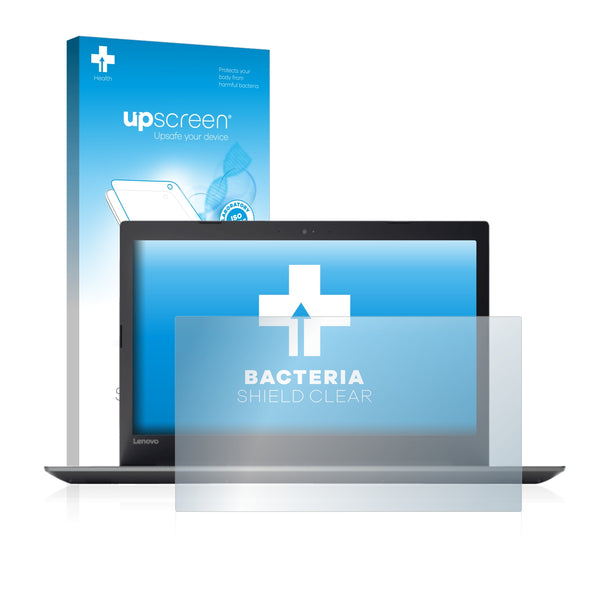 upscreen Bacteria Shield Clear Premium Antibacterial Screen Protector for Lenovo IdeaPad 320 (17.3)