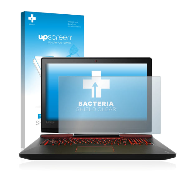 upscreen Bacteria Shield Clear Premium Antibacterial Screen Protector for Lenovo IdeaPad Y900 (17.3)