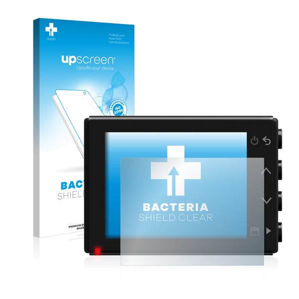 upscreen Bacteria Shield Clear Premium Antibacterial Screen Protector for Garmin Dash Cam 65