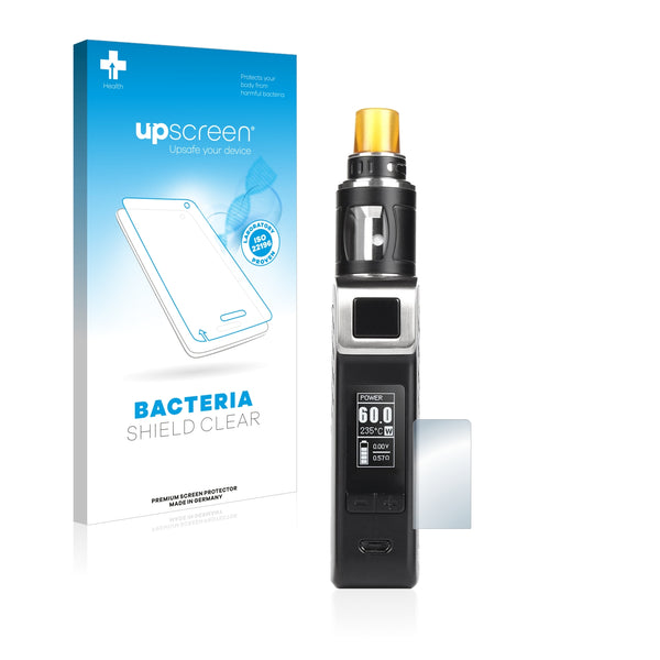 upscreen Bacteria Shield Clear Premium Antibacterial Screen Protector for Salcar V60