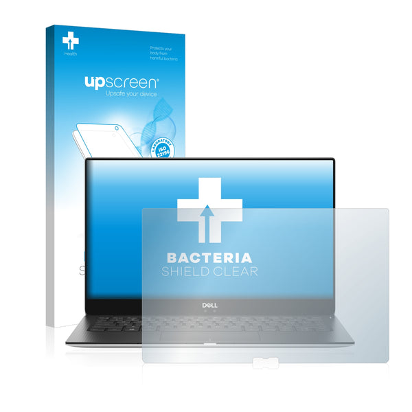 upscreen Bacteria Shield Clear Premium Antibacterial Screen Protector for Dell XPS 13 9370