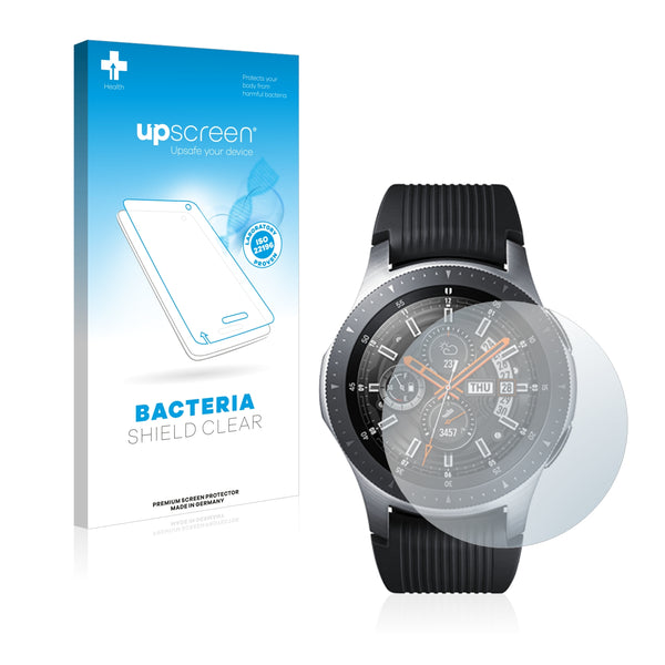 upscreen Bacteria Shield Clear Premium Antibacterial Screen Protector for Samsung Galaxy Watch (46 mm)