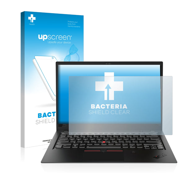 upscreen Bacteria Shield Clear Premium Antibacterial Screen Protector for Lenovo ThinkPad X1 Carbon (6th. generation)