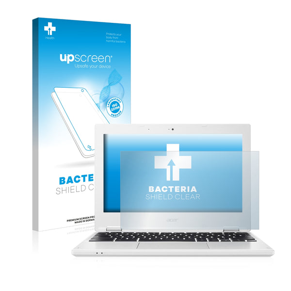 upscreen Bacteria Shield Clear Premium Antibacterial Screen Protector for Acer Chromebook 11 CB3-132
