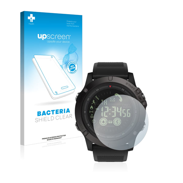 upscreen Bacteria Shield Clear Premium Antibacterial Screen Protector for Tactical V3
