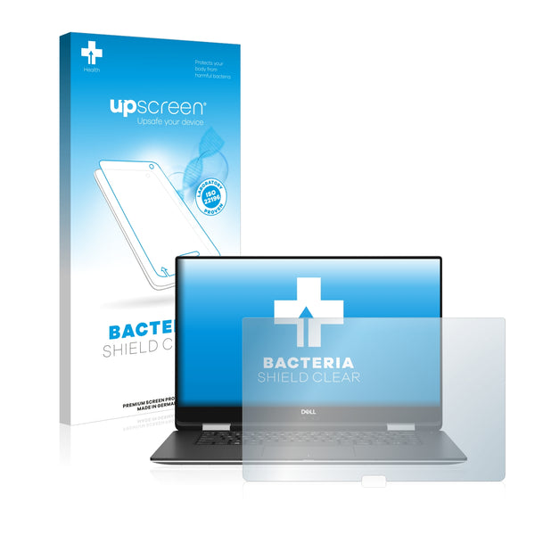 upscreen Bacteria Shield Clear Premium Antibacterial Screen Protector for Dell XPS 15 9575