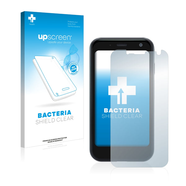 upscreen Bacteria Shield Clear Premium Antibacterial Screen Protector for Palm Mini Smartphone
