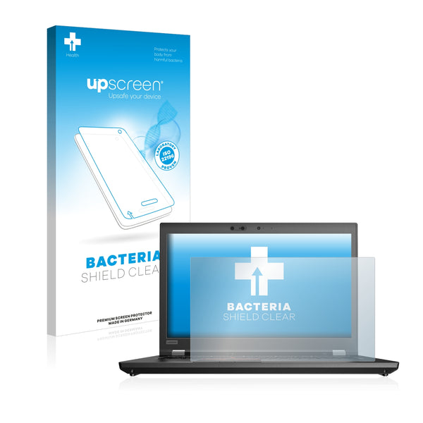 upscreen Bacteria Shield Clear Premium Antibacterial Screen Protector for Lenovo ThinkPad P72