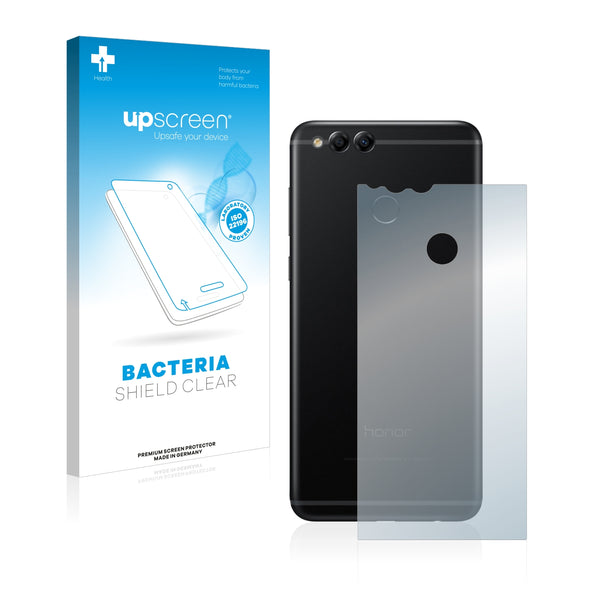 upscreen Bacteria Shield Clear Premium Antibacterial Screen Protector for Honor 7X (Back)
