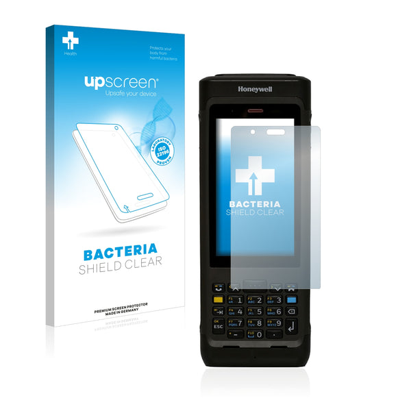 upscreen Bacteria Shield Clear Premium Antibacterial Screen Protector for Honeywell Dolphin CN80 N6603ER