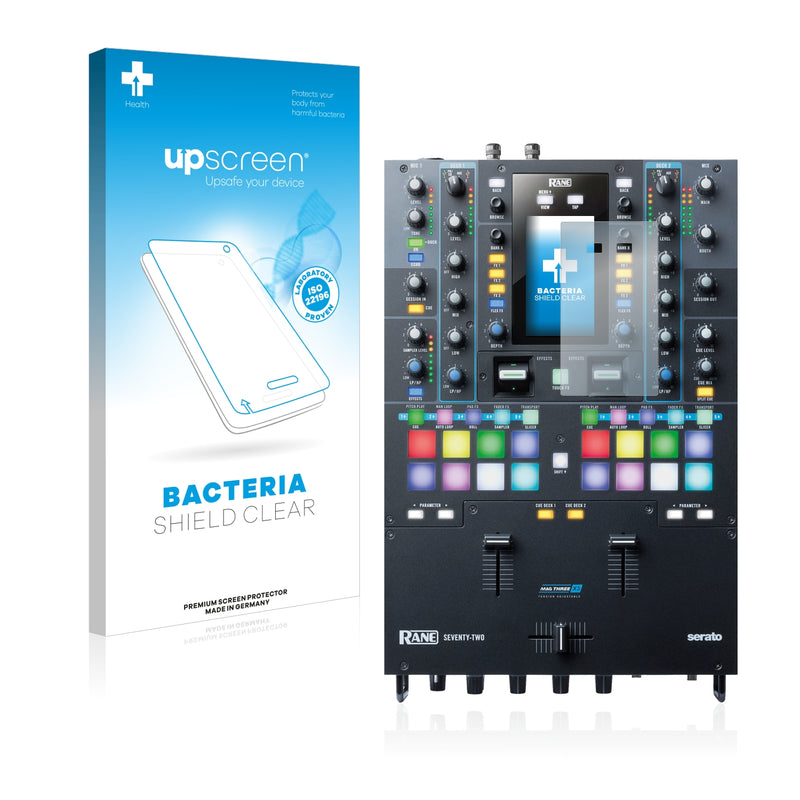 upscreen Bacteria Shield Clear Premium Antibacterial Screen Protector for Rane Seventy-Two