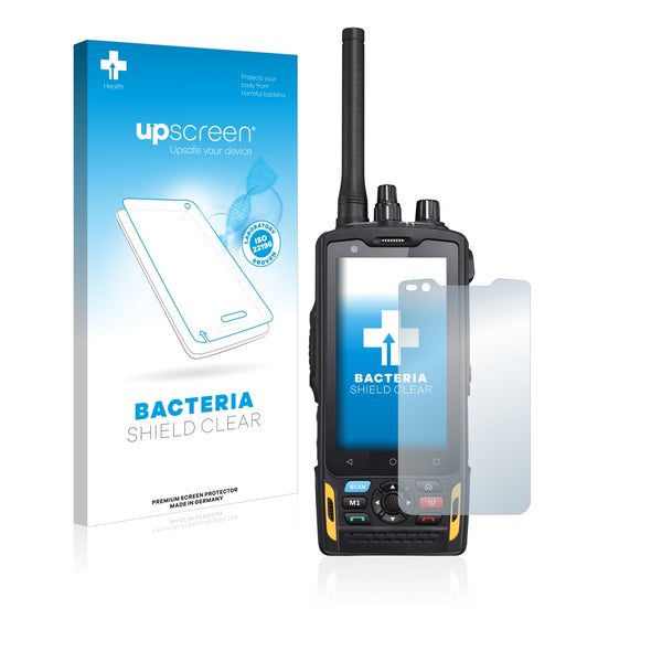 upscreen Bacteria Shield Clear Premium Antibacterial Screen Protector for RugGear RG760