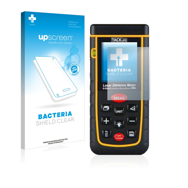 upscreen Bacteria Shield Clear Premium Antibacterial Screen Protector for Tacklife A-LDM01 40
