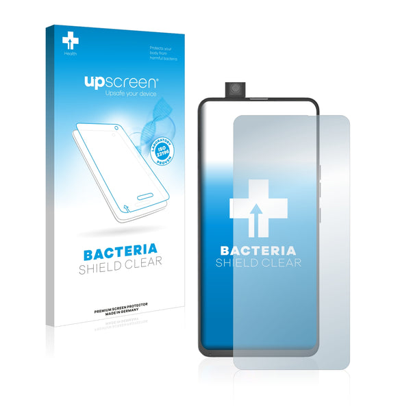 upscreen Bacteria Shield Clear Premium Antibacterial Screen Protector for Archos Diamond 2019