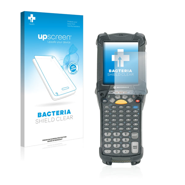 upscreen Bacteria Shield Clear Premium Antibacterial Screen Protector for Zebra MC92N0