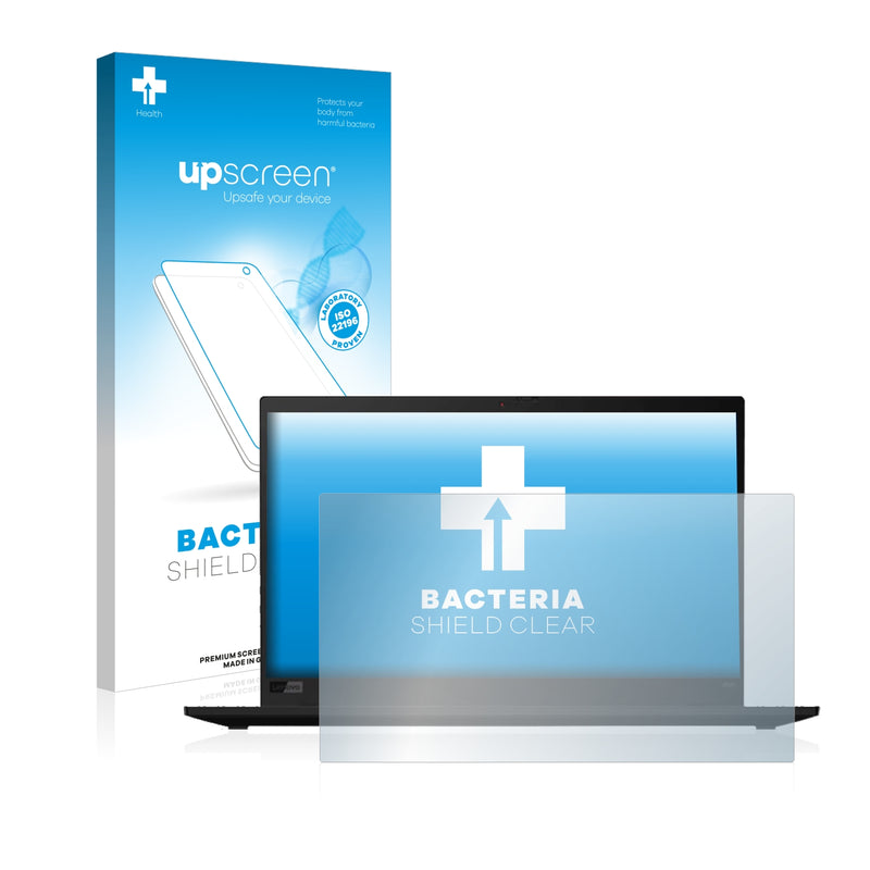 upscreen Bacteria Shield Clear Premium Antibacterial Screen Protector for Lenovo ThinkPad X1 Carbon (7th. generation)