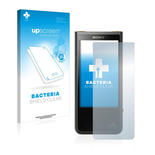 upscreen Bacteria Shield Clear Premium Antibacterial Screen Protector for Sony ZX500