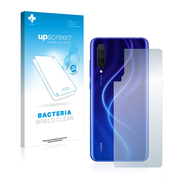 upscreen Bacteria Shield Clear Premium Antibacterial Screen Protector for Xiaomi Mi 9 Lite (Back)