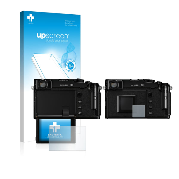 upscreen Bacteria Shield Clear Premium Antibacterial Screen Protector for FujiFilm X-Pro3
