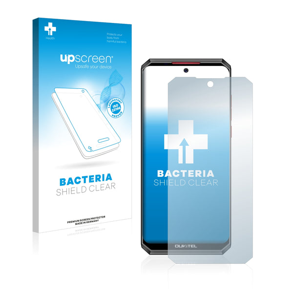 upscreen Bacteria Shield Clear Premium Antibacterial Screen Protector for Oukitel K13 Pro